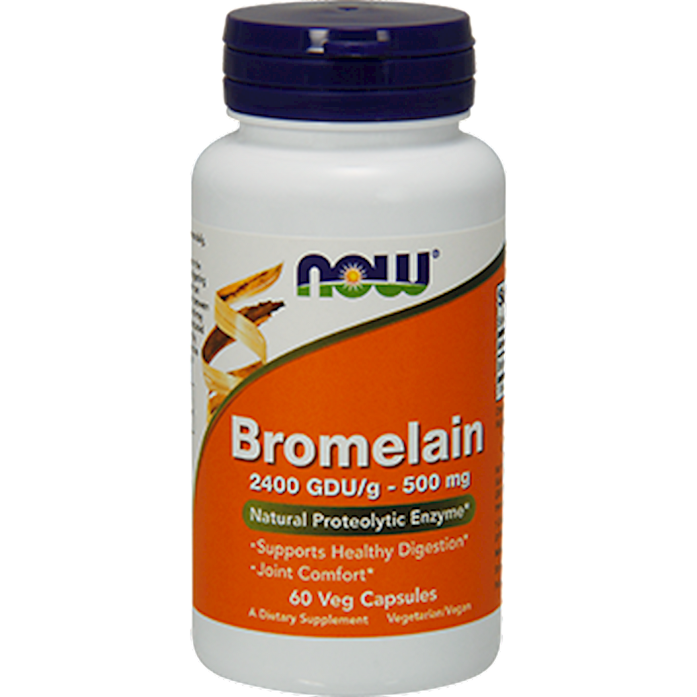 Bromelain 2400 GDU/g 500 mg 60 vcaps Curated Wellness