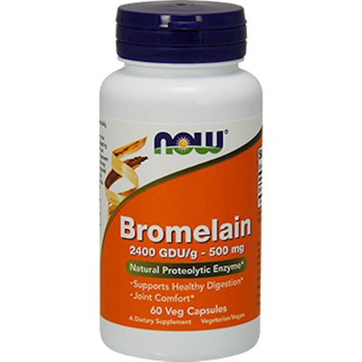 Bromelain 2400 GDU/g 500 mg 60 vcaps Curated Wellness