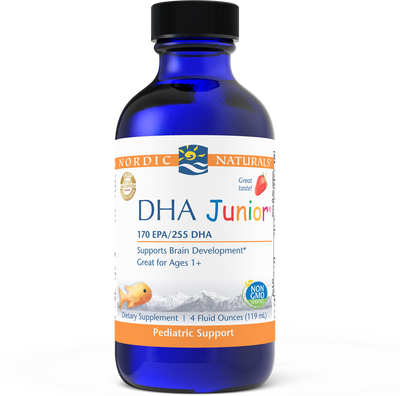 DHA Junior Liquid Strawberry  Curated Wellness