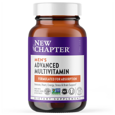 Men's Advanced Multivitamin 120 tabs Curated Wellness