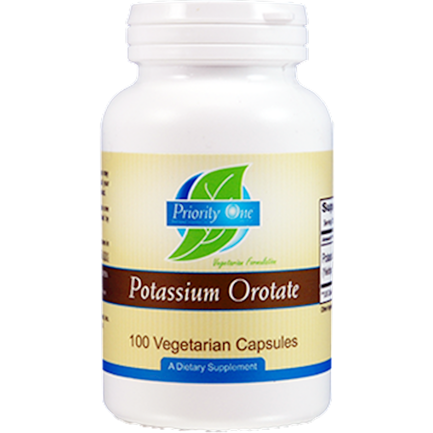 Potassium Orotate 100 vcaps Curated Wellness