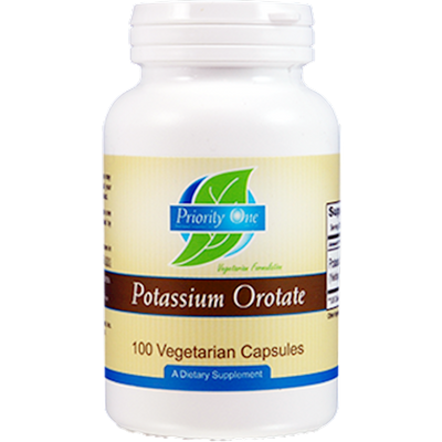 Potassium Orotate 100 vcaps Curated Wellness