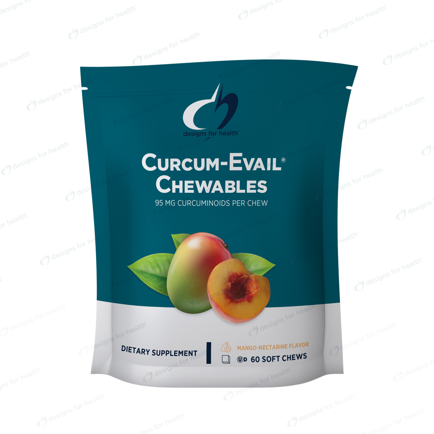 Curcum-Evail Chewables 60 chews Curated Wellness