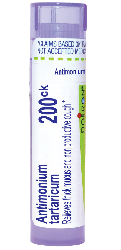 Antimonium tartaricum 200CK 80 plts Curated Wellness