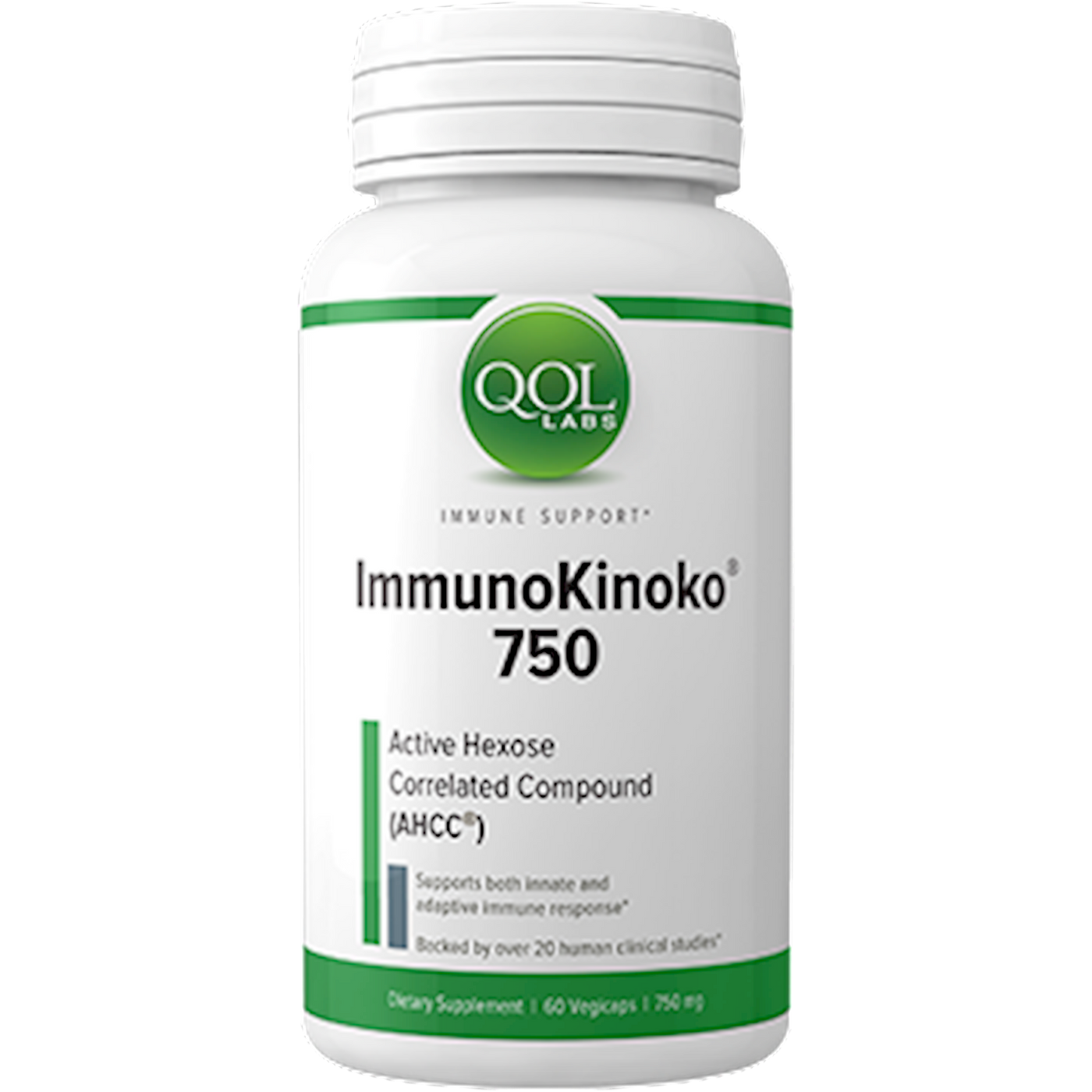 ImmunoKinoko 750 mg 60 vcaps Curated Wellness