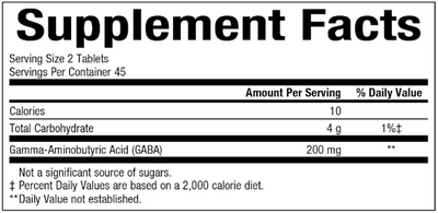 GABA -Pro - Tropical Brz 90 chew Curated Wellness