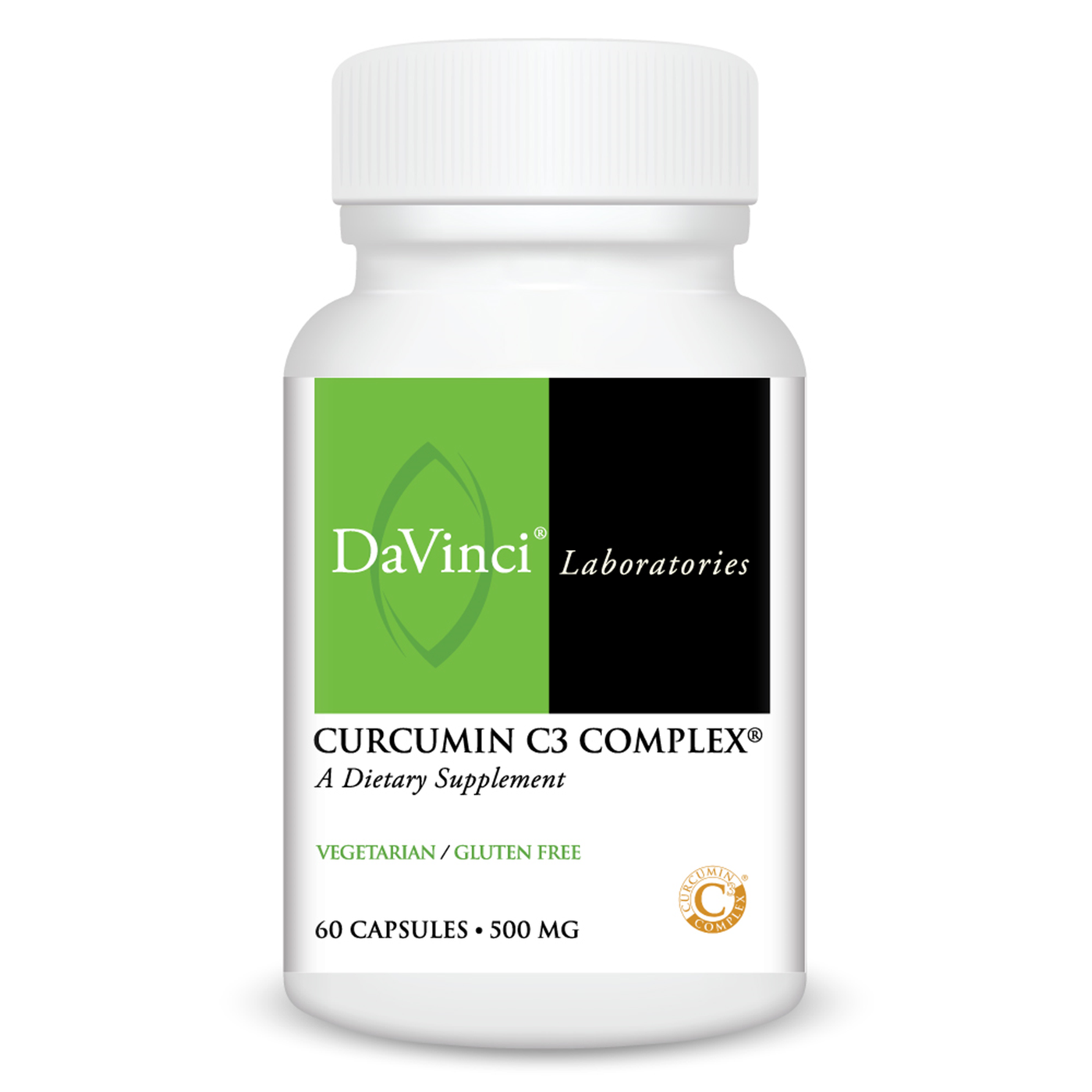 Curcumin C3 Complex 60 caps Curated Wellness