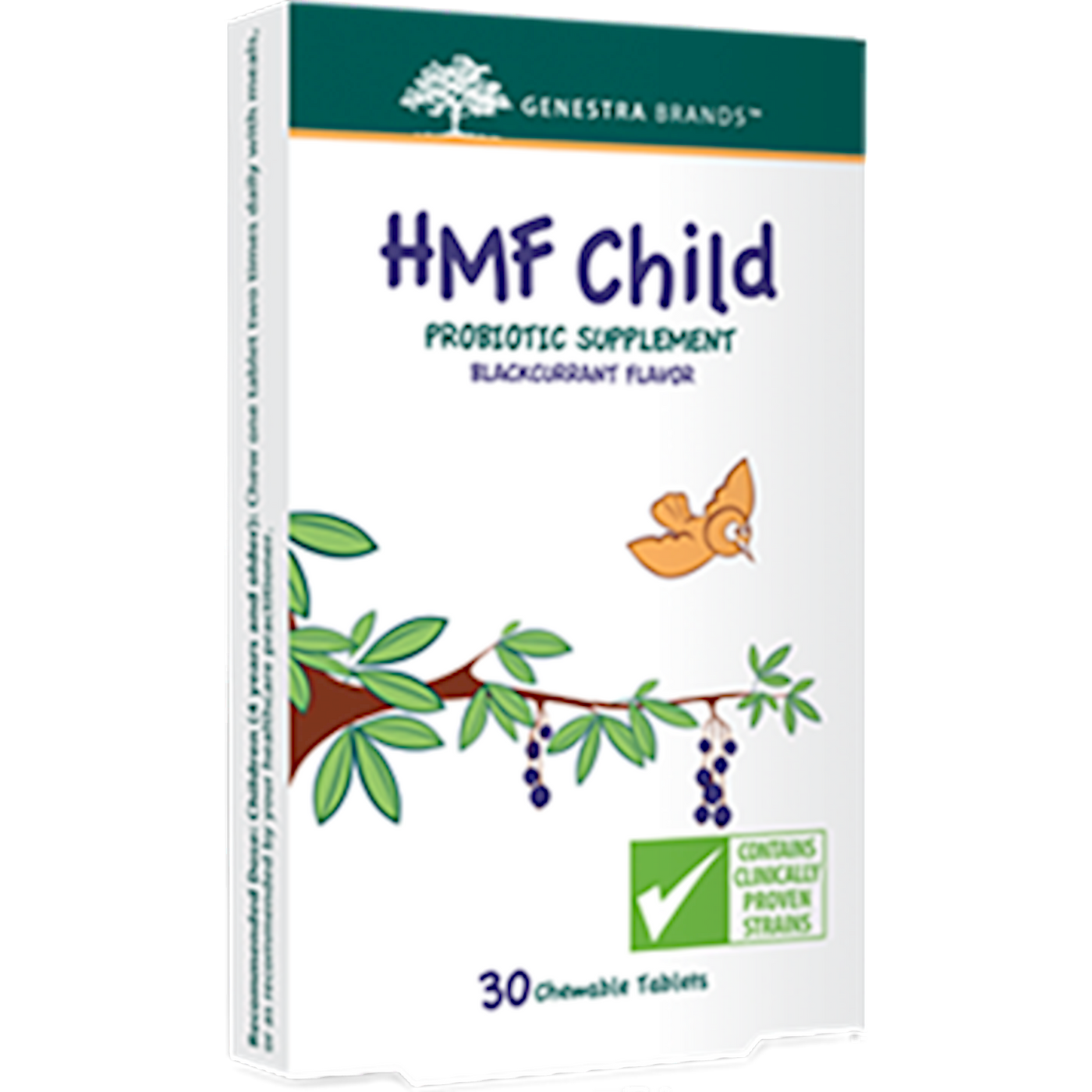 HMF Child 30 chew tabs Curated Wellness