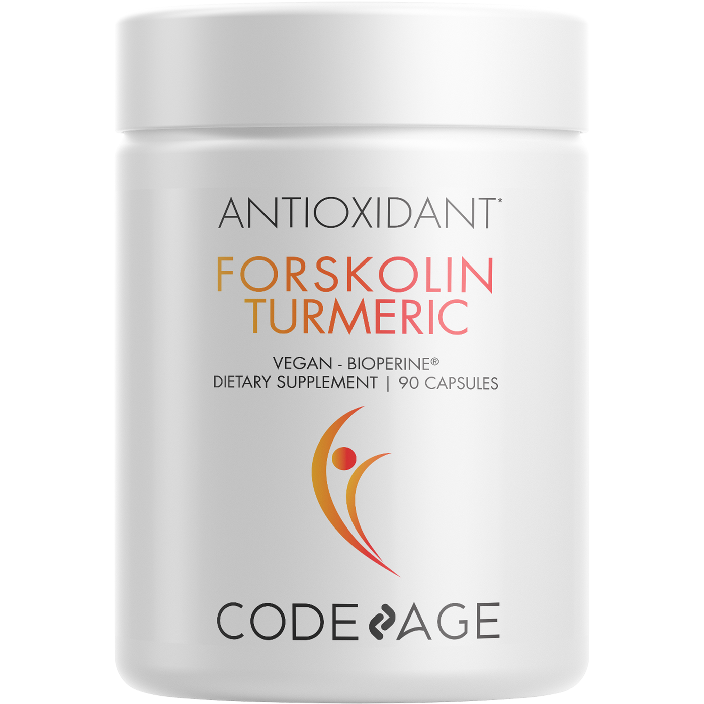 Forskolin Turmeric 90 vcaps Curated Wellness