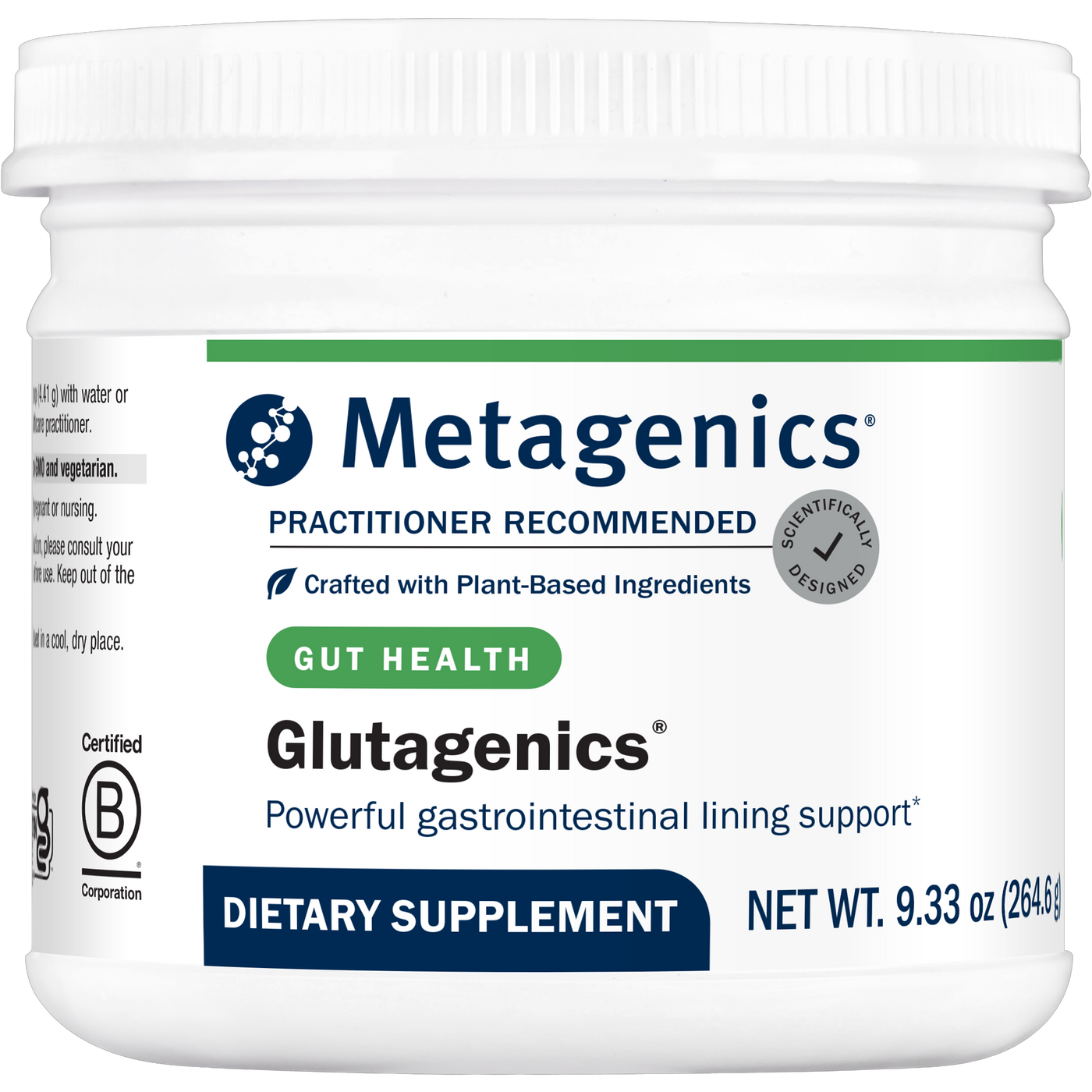 Glutagenics Powder 264.6g Curated Wellness