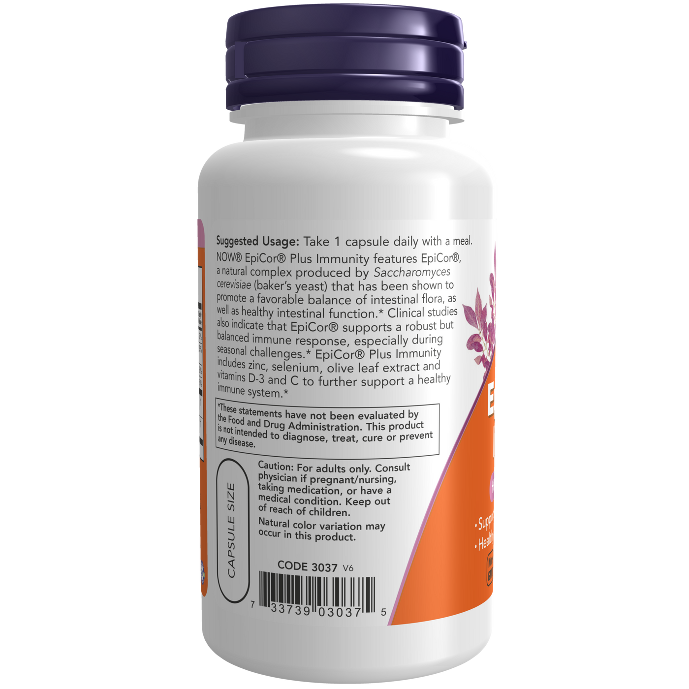 EpiCor Plus Immunity 60 vcaps Curated Wellness