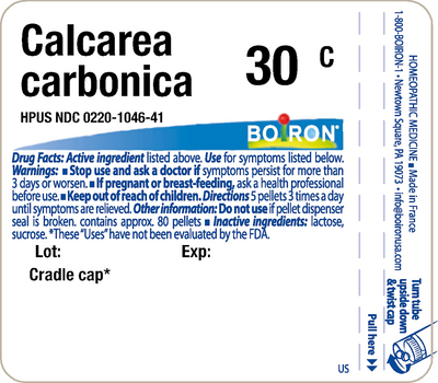 Calcarea carbonica 30C 80 plts Curated Wellness