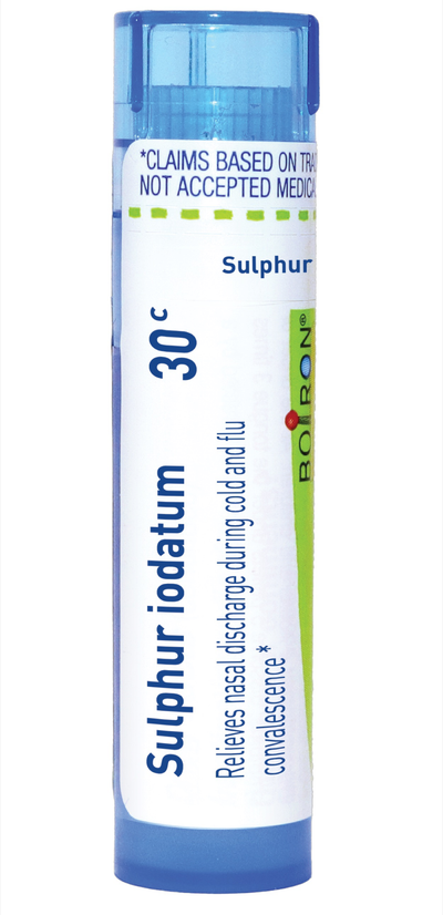 Sulphur iodatum 30C 80 plts Curated Wellness