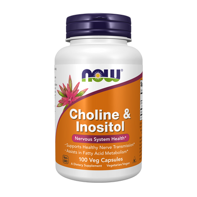 Choline & Inositol 500 mg 100 caps Curated Wellness