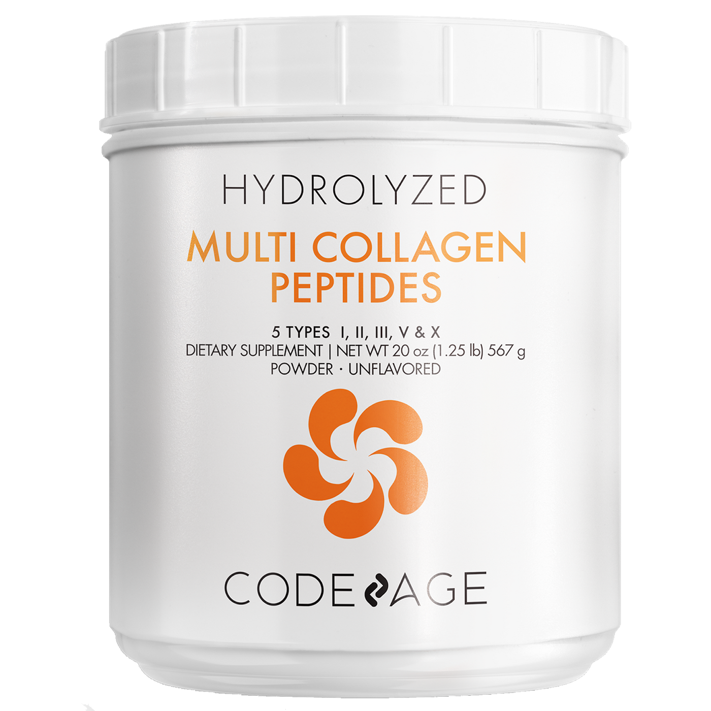 Multi Collagen Peptides Powder  Curated Wellness