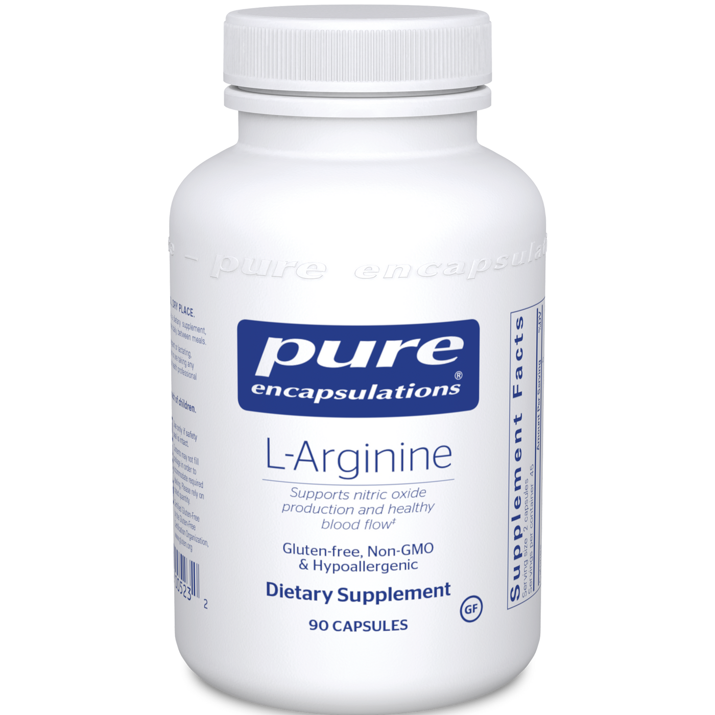 L-Arginine 700 mg 90 vcaps Curated Wellness
