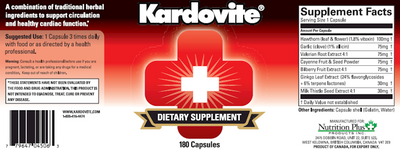Kardovite Capsules ules Curated Wellness