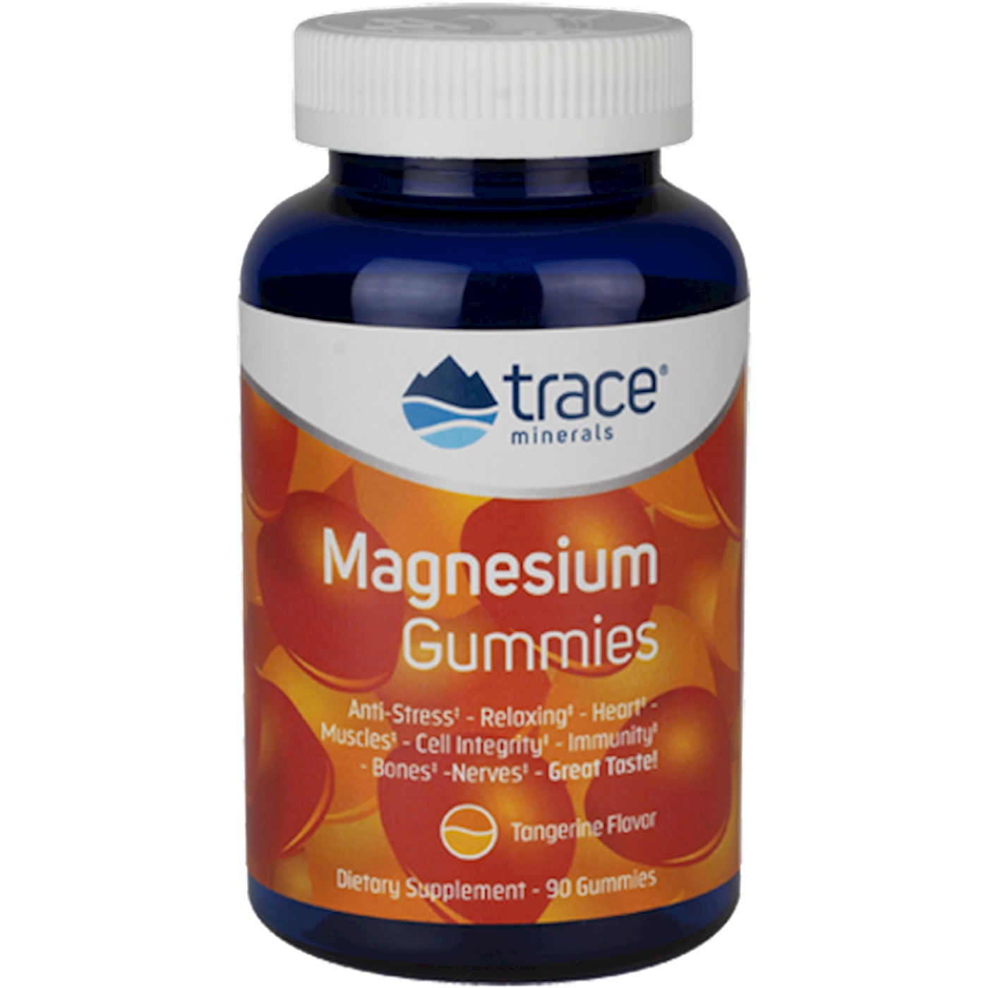 Magnesium Gummies Tangerine 120 gumm Curated Wellness