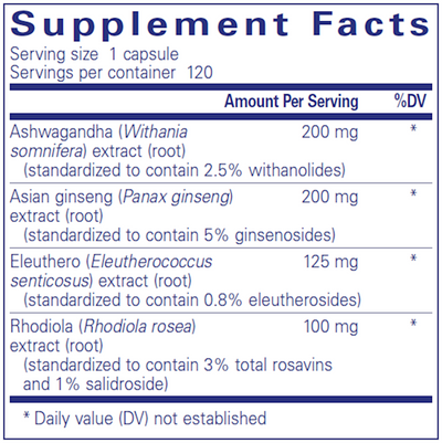 Energy Xtra 120 vcaps Curated Wellness