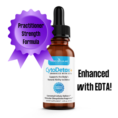 CytoDetox+ (CytoDetoxPlus) Zeolites Clinoptilolite with EDTA 1oz tincture