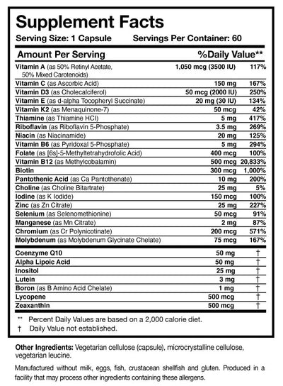 Physician’s Daily™ Multivitamin + D3
