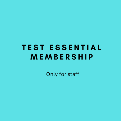 Test Essential Membership Only For Staff