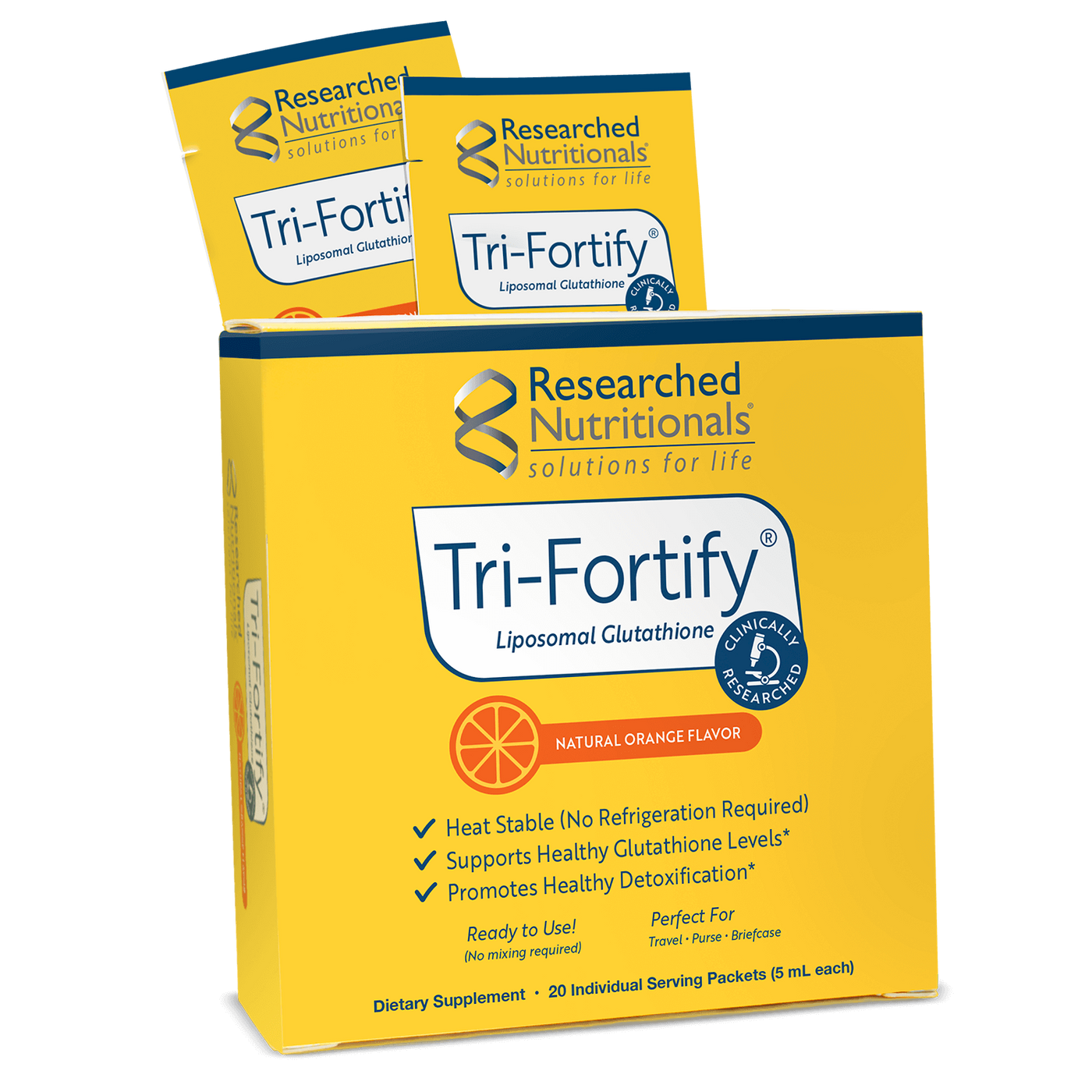 Tri-Fortify Orange® Box of 20 Individual Serving Packets