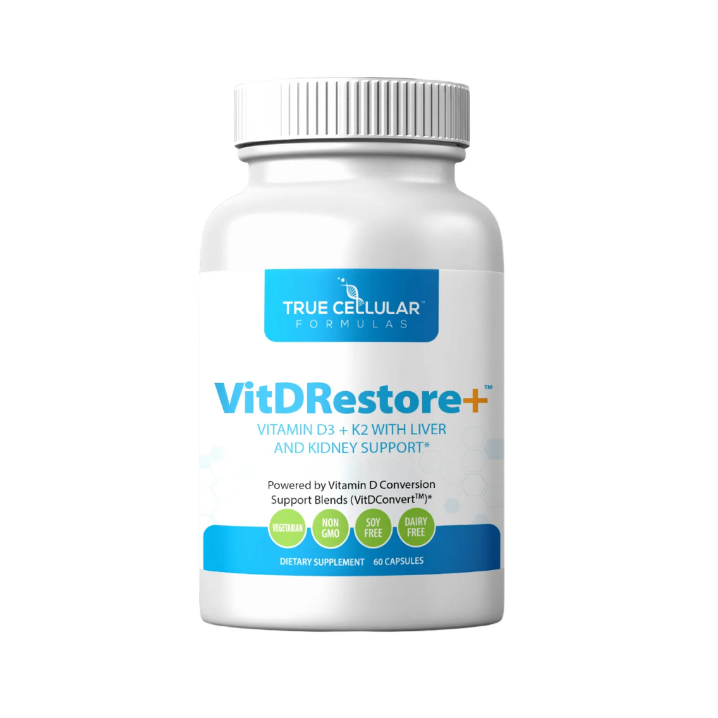 VITDRestore+™ - Vitamin D3 + K2 with Liver and Kidney Support