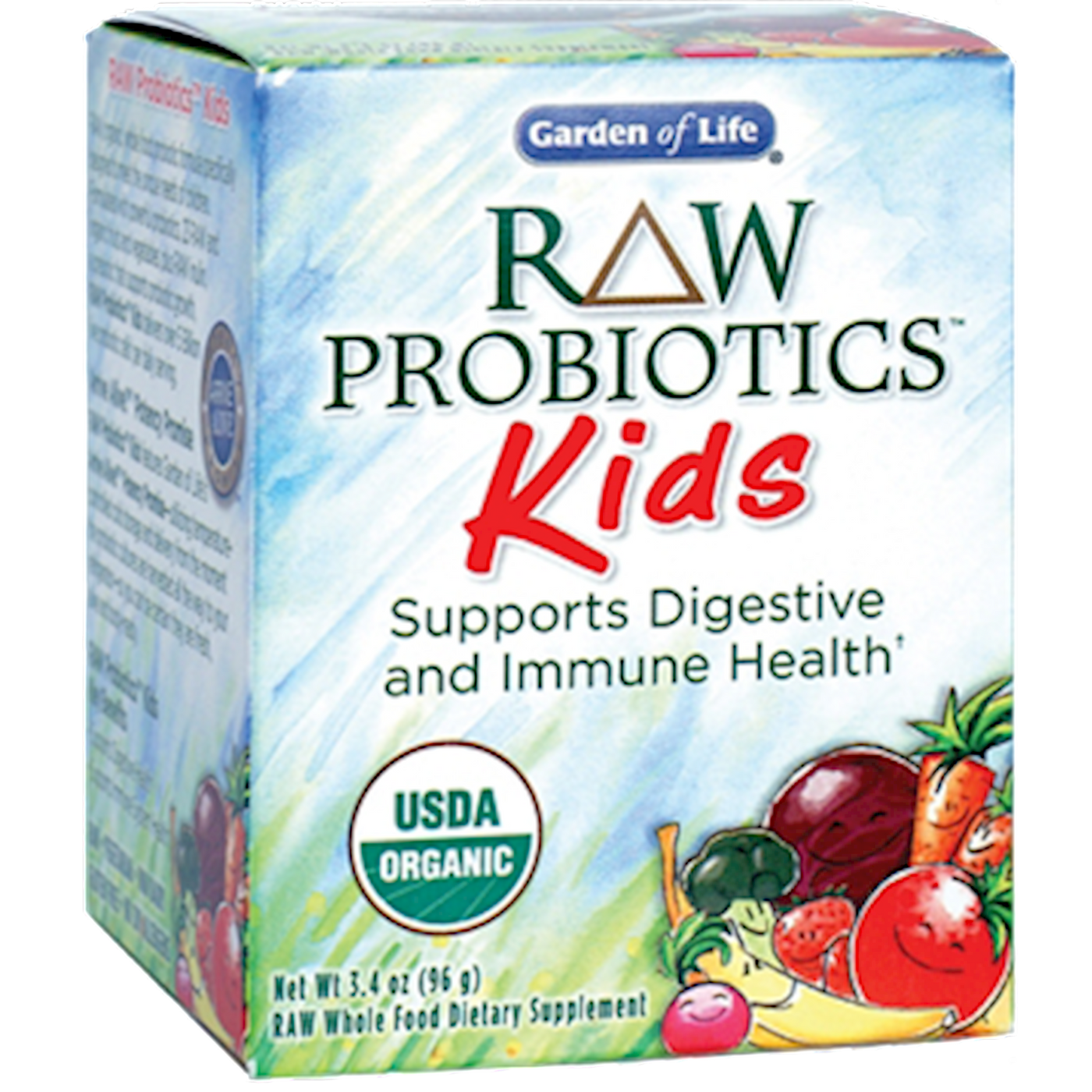 RAW Probiotics Kids 96 g Curated Wellness