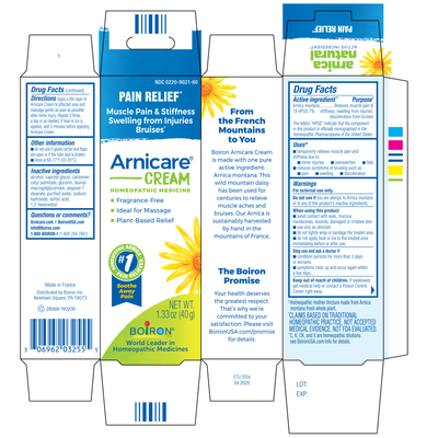 Arnicare Cream  Curated Wellness