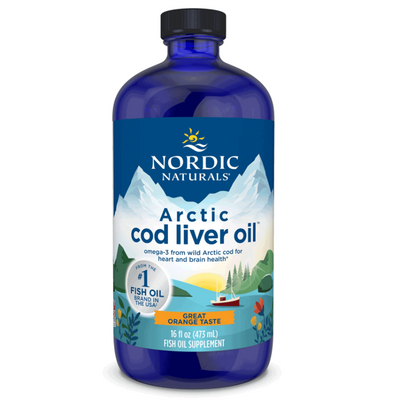 Arctic Cod Liver Oil Orange  Curated Wellness