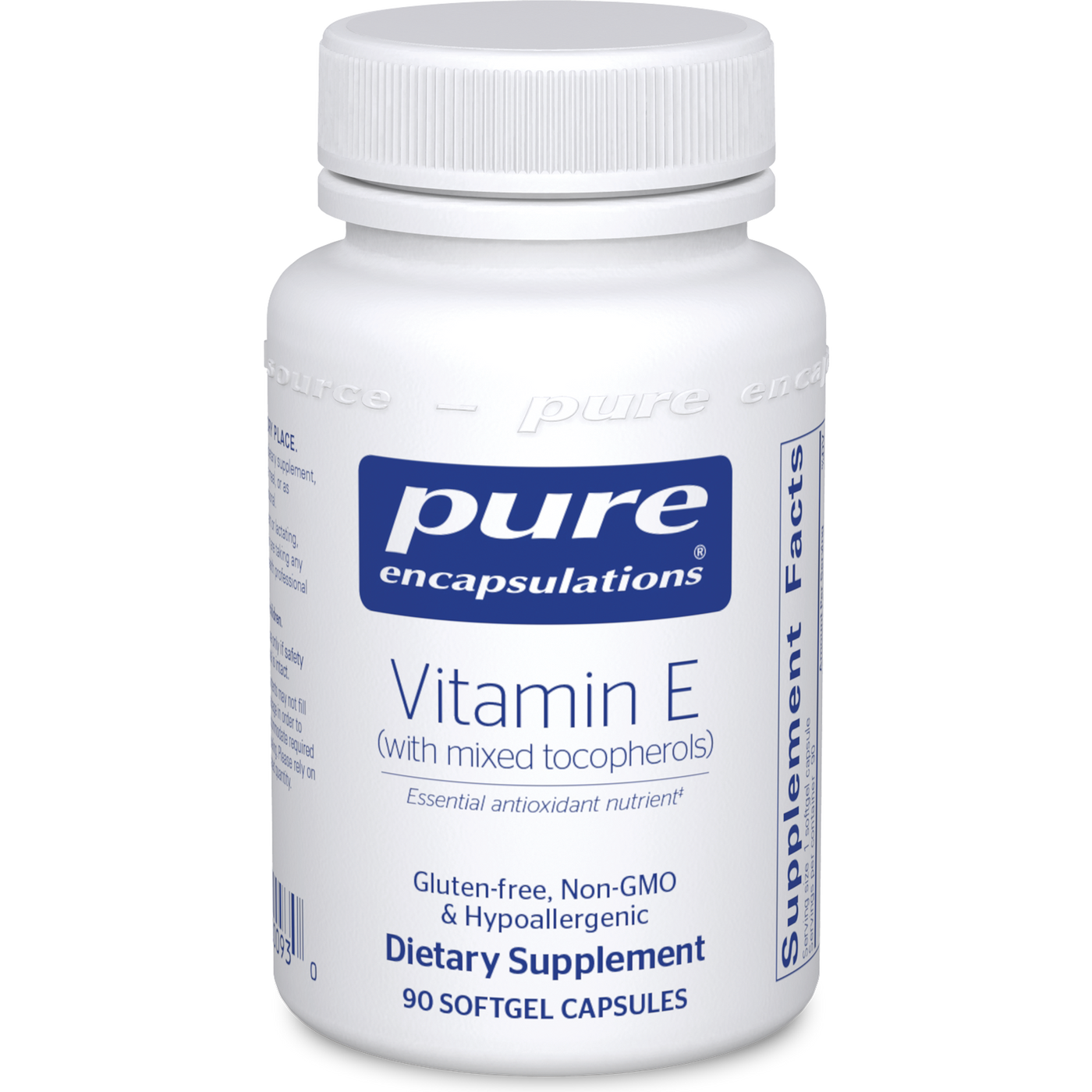 Vitamin E (Natural) 90 gels Curated Wellness