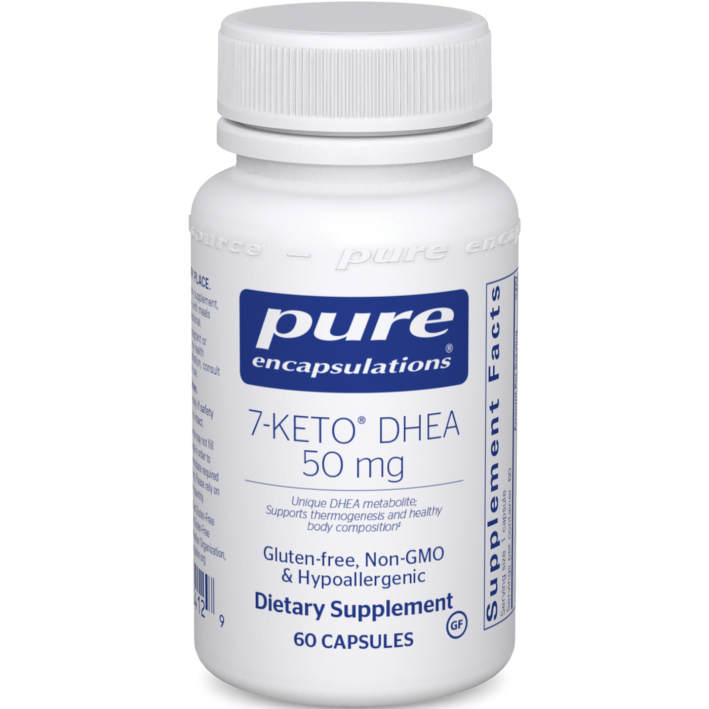 7-Keto DHEA 50 mg 60 vcaps Curated Wellness