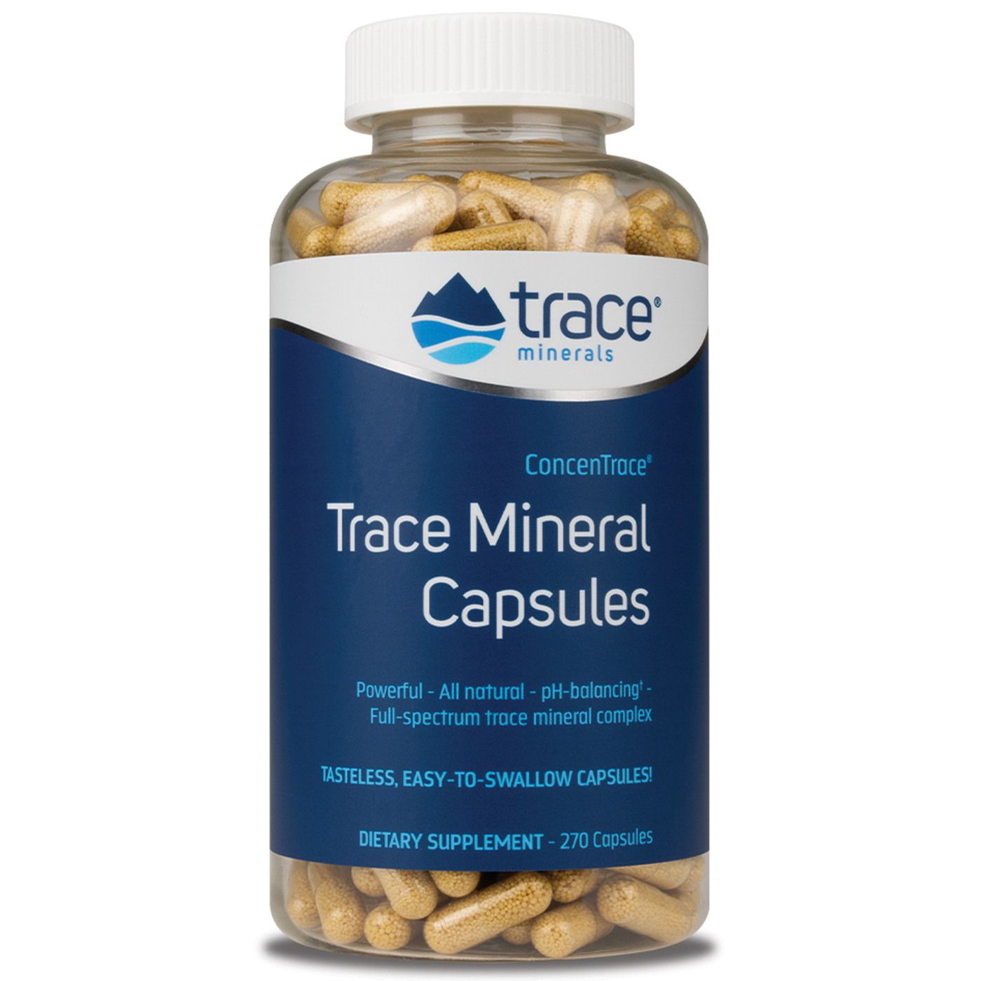 Concentrace Trace Mineral 270 caps Curated Wellness