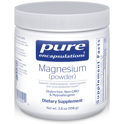 Magnesium (powder) 108 g Curated Wellness