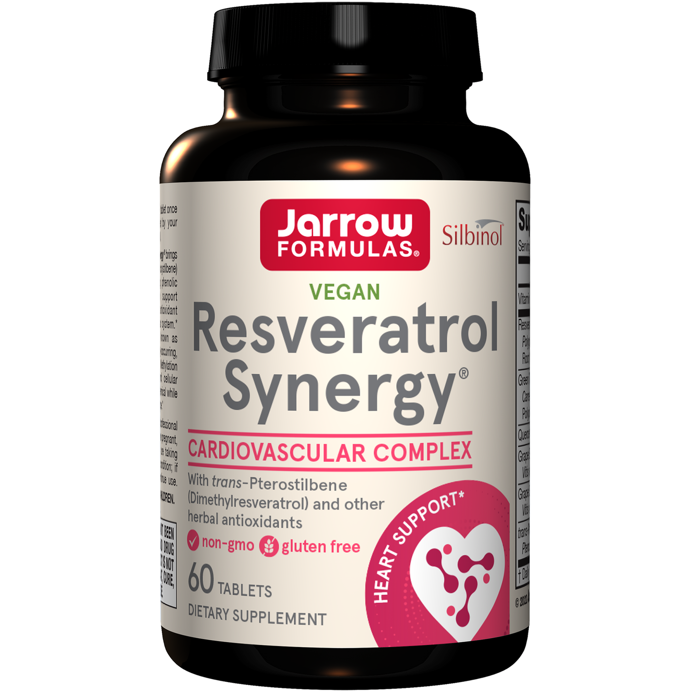 Resveratrol Synergy 200 mg 60 tabs Curated Wellness