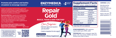 Repair Gold 30 caps Curated Wellness