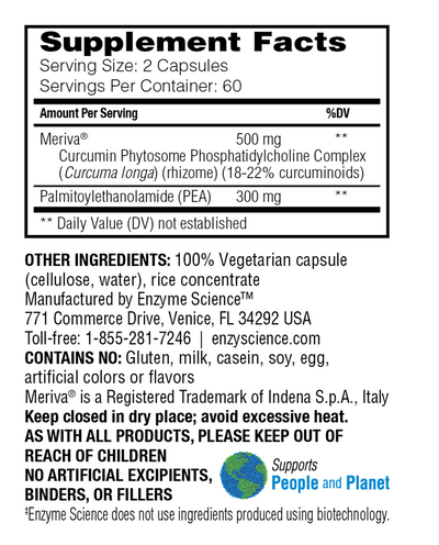 (PEA)+ With Meriva® Curcumin