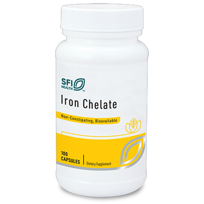 Iron Chelate 30 mg 100 vcaps Curated Wellness