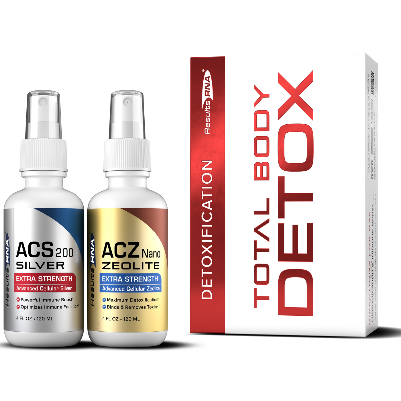 Total Body Detox - 4 oz Kit (ACZ & ACS) Curated Wellness