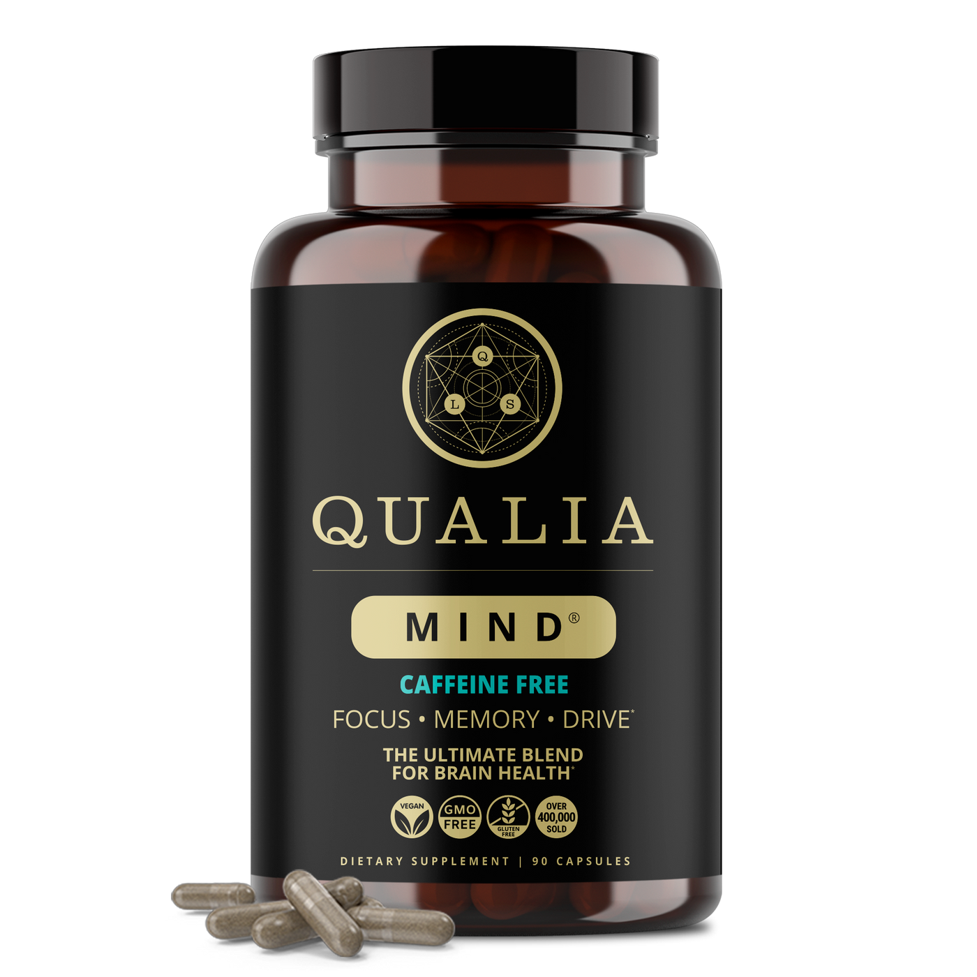 Qualia Mind  Caffeine Free Curated Wellness