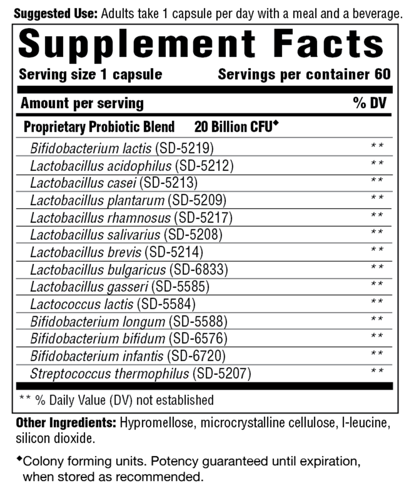 Flora 20-14 Ultra Strength  Curated Wellness