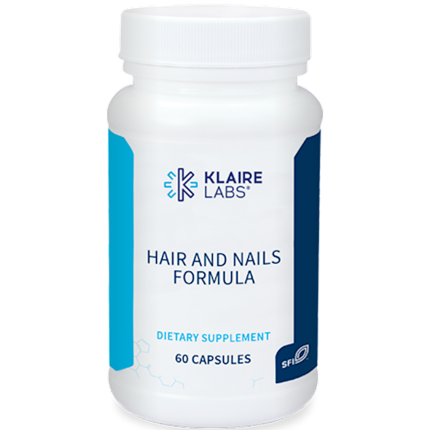 Hair and Nails Formula 60 Caps Curated Wellness