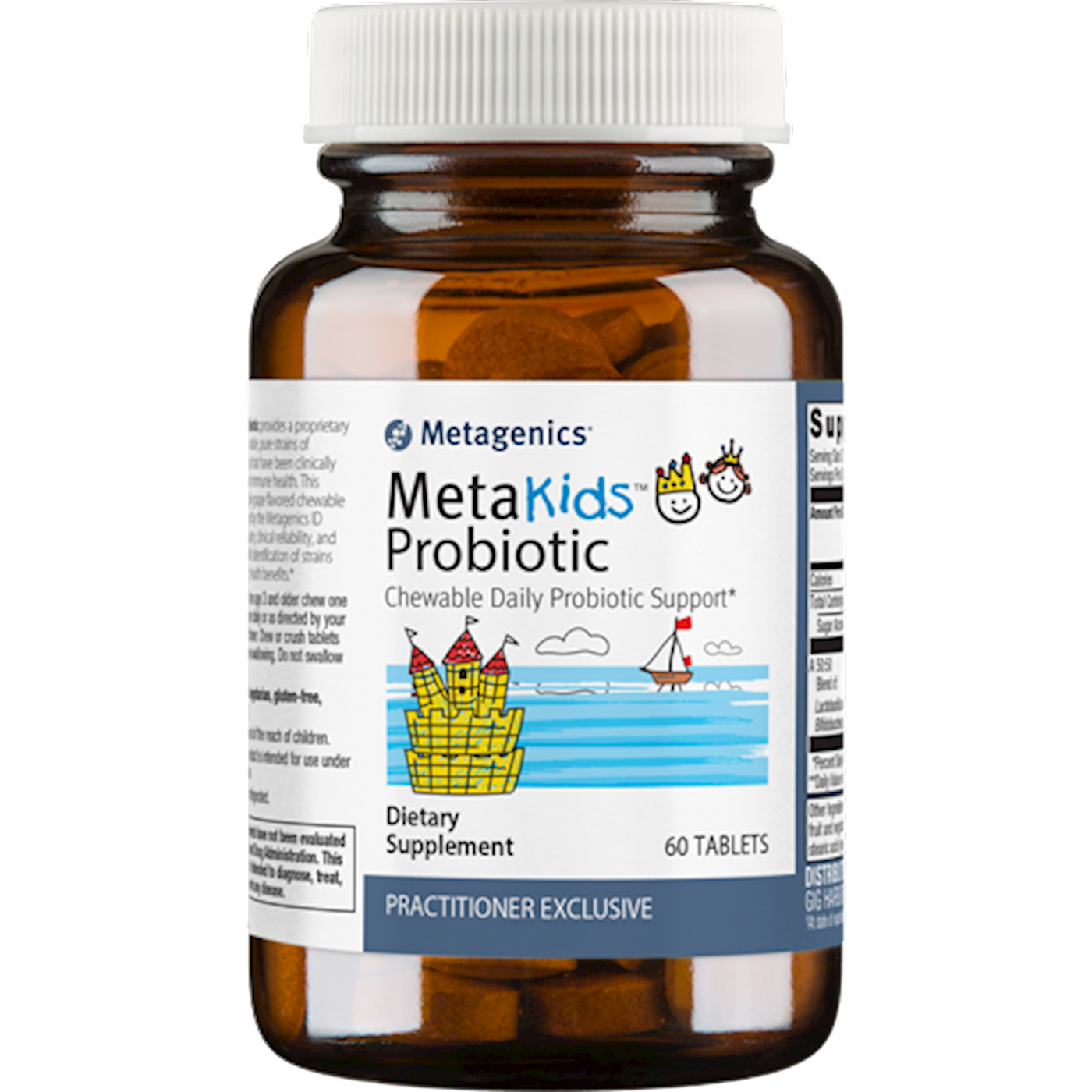 MetaKids Probiotic 60 tabs Curated Wellness