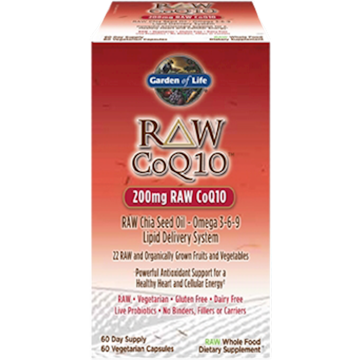 RAW CoQ10 200 mg  Curated Wellness