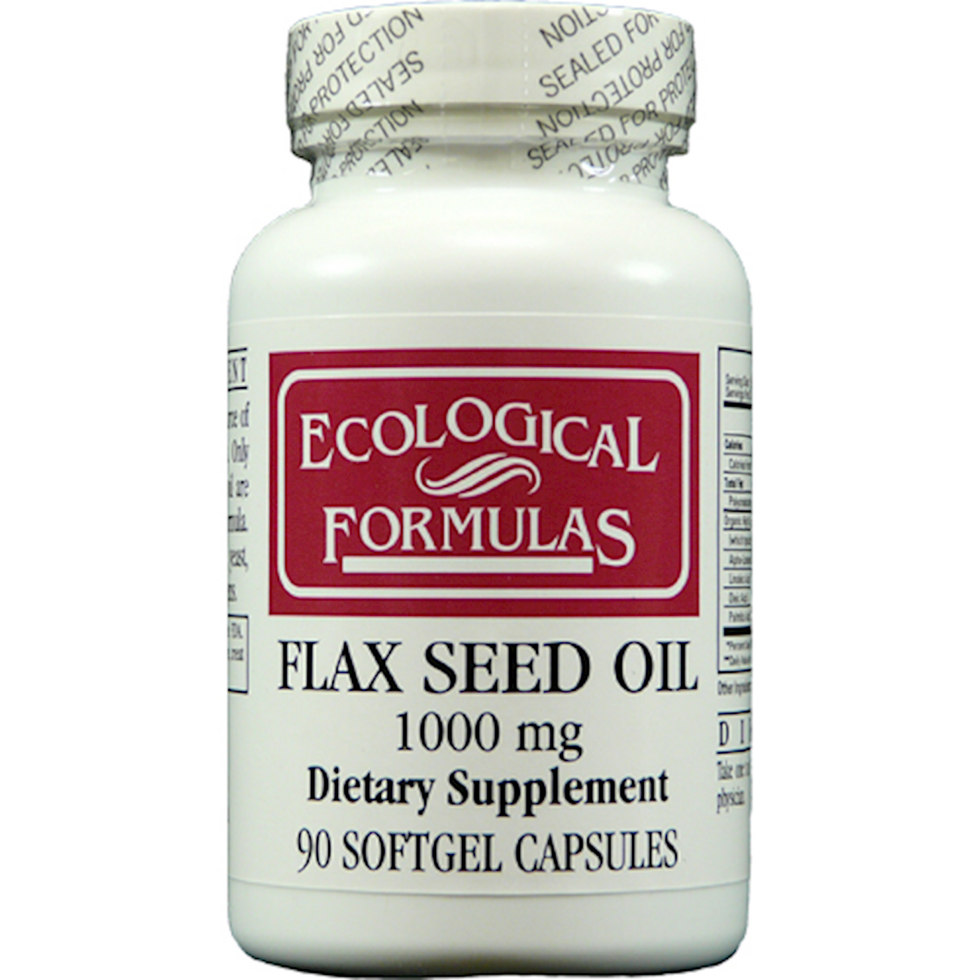 Flax Seed Oil 90 gels Curated Wellness