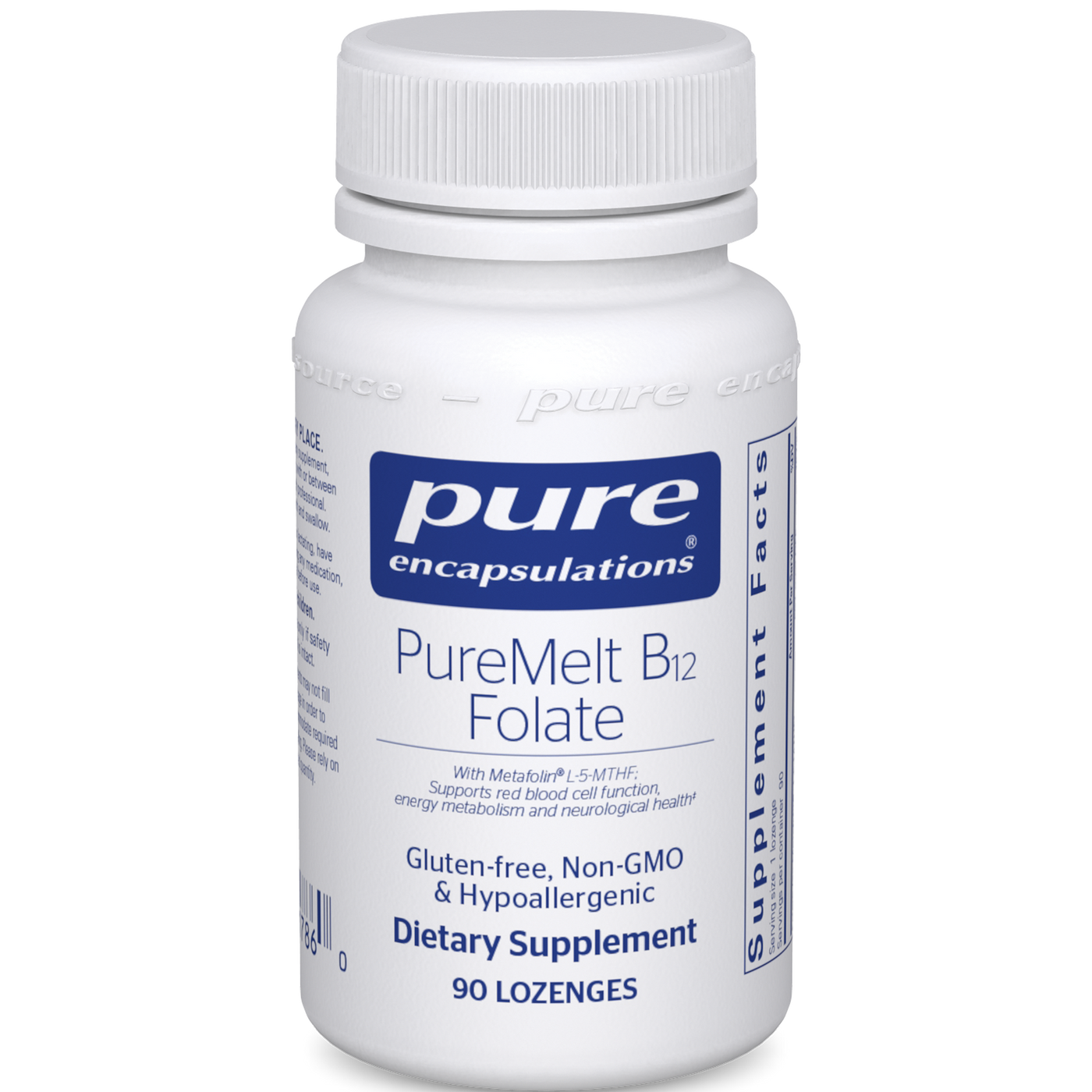 PureMelt B12 Folate enges Curated Wellness