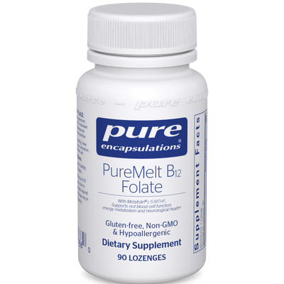 PureMelt B12 Folate enges Curated Wellness