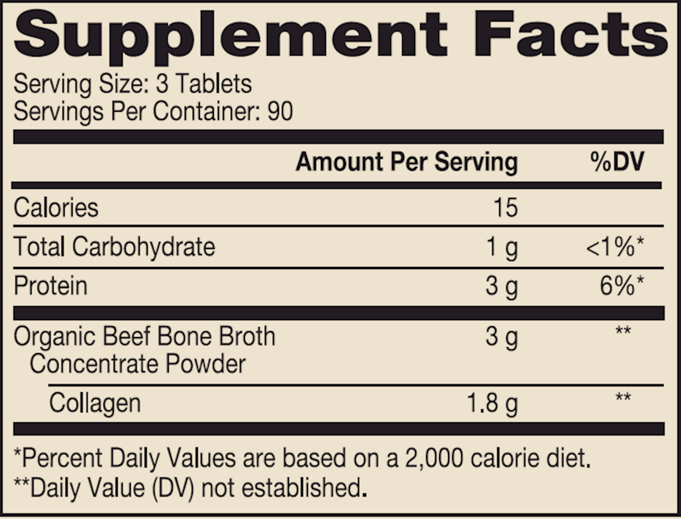 Collagen Organic Beef Broth  Curated Wellness