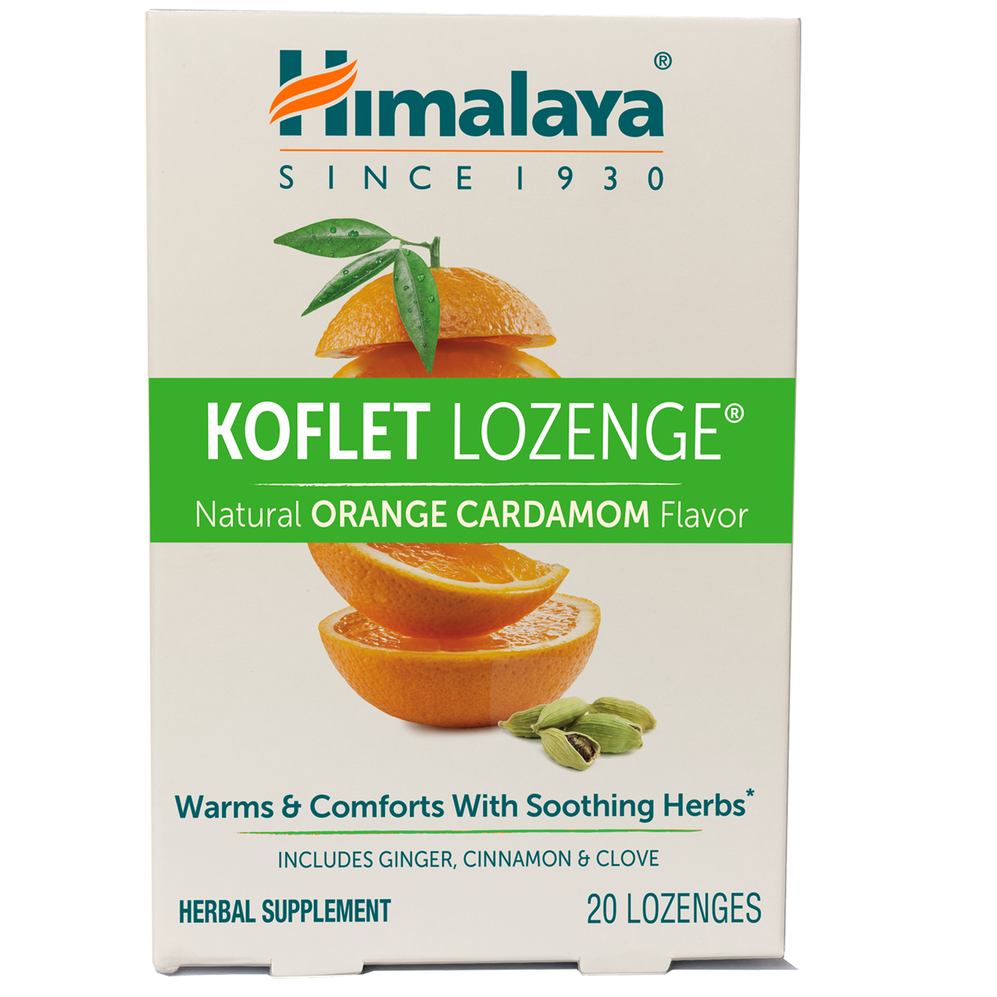 Koflet Lozenges Orange Cardamom  Curated Wellness